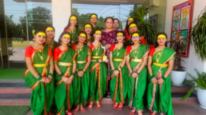 Saint Soldier Students Excel in Inter-School Folk Dance Competition