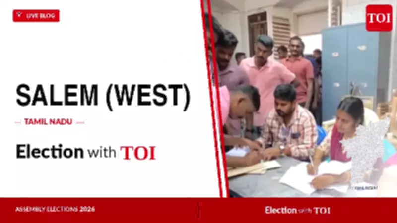 Salem West Assembly Election 2026: Key Candidates and Live Updates