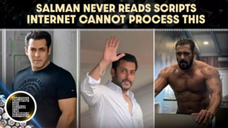 Salman Khan Says He Never Read a Script in His Life, Internet Reacts