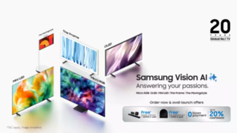 Samsung Launches 2026 Vision AI TV Lineup in India with 72 Models