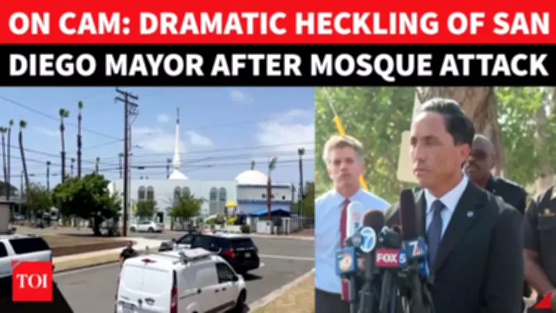 San Diego Mayor Heckled Over Mosque Attack; Mamdani Orders Increased Security
