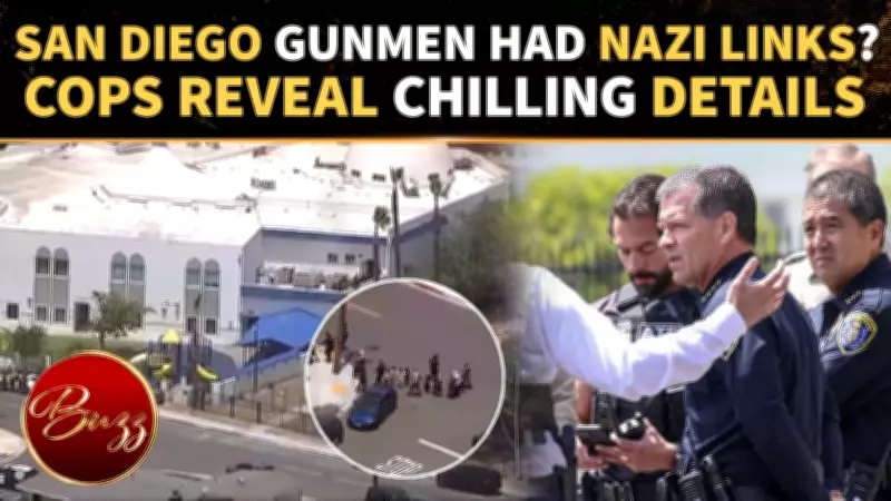 San Diego Mosque Gunmen Wore Nazi Symbols, 'Race War Now' Found on Weapons