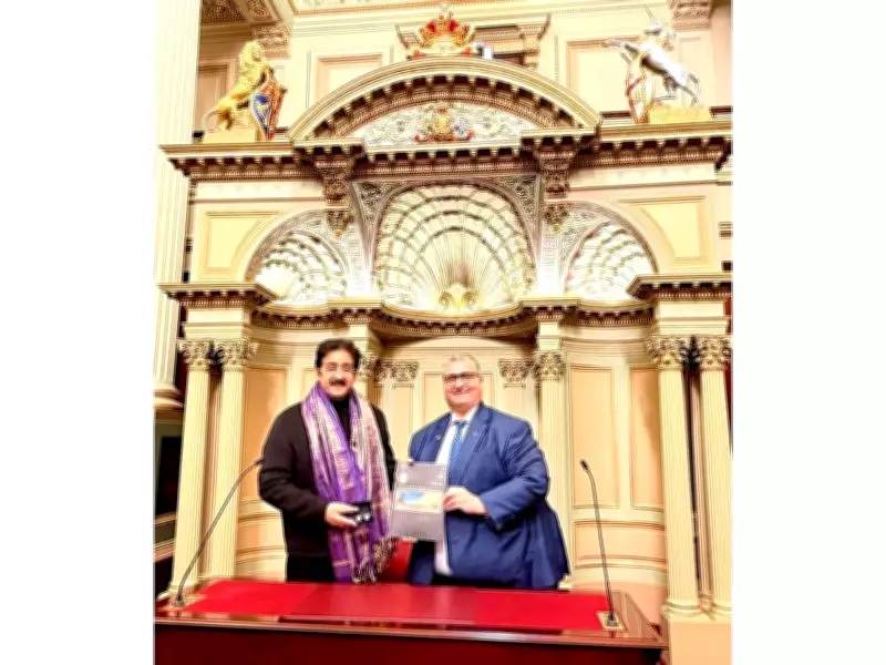 Sandeep Marwah Honoured at Victoria Parliament for Cultural Diplomacy