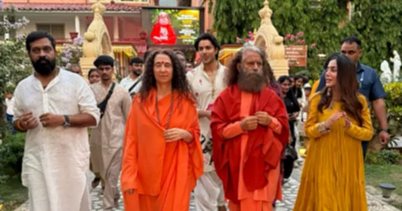 Sanskruti Jayana Performs Ganga Aarti at Rishikesh, Photos Go Viral