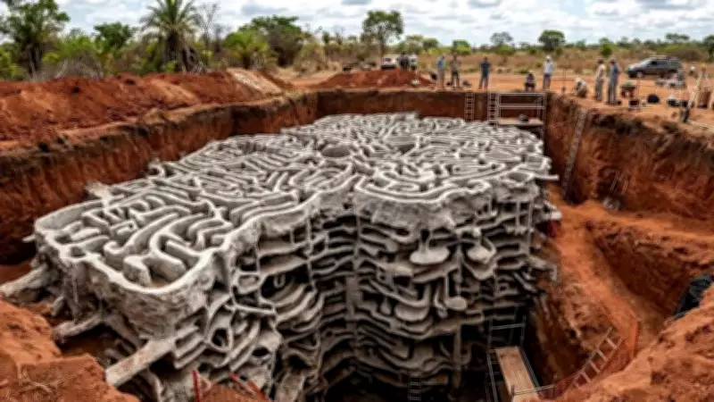 Scientists Uncover Massive Ant City in Brazil Using 10 Tons of Cement
