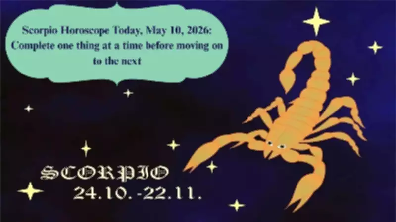 Scorpio Horoscope Today: Hard Work and Tension, but Social Side Opens Up