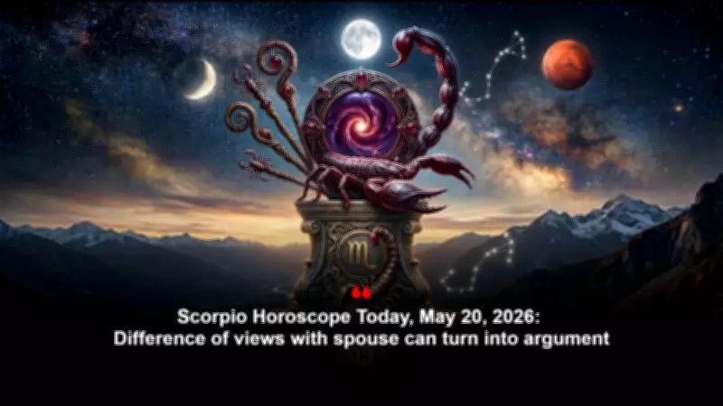 Scorpio Horoscope Today: May 20, 2026 - Patience and Caution Advised