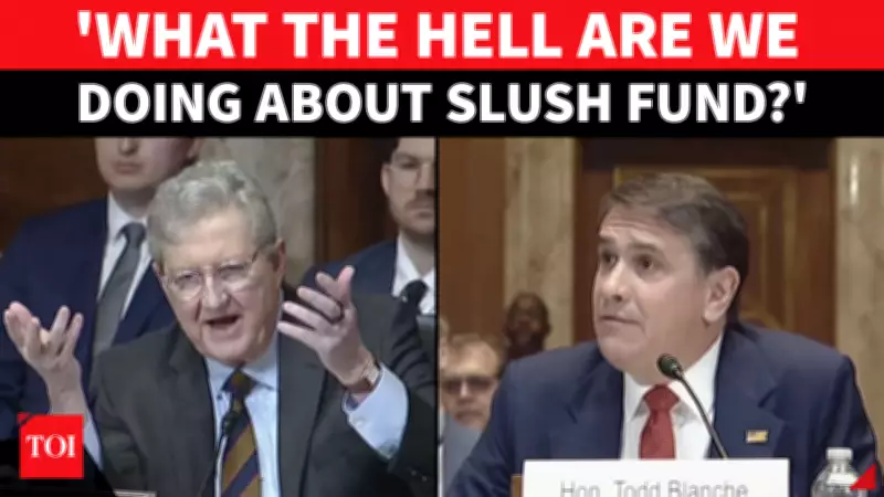 Sen. Kennedy Grills Acting AG Blanche Over DOJ's $1.8B 'Slush Fund'