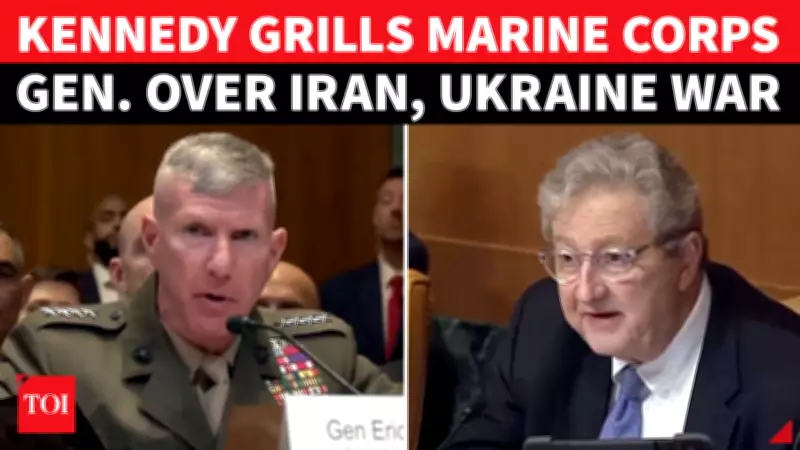 Senator Kennedy Interrupts Gen. Smith Heated Iran Ukraine Hearing