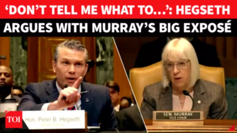 Senator Patty Murray Grills Hegseth Over $29 Billion Iran War Costs