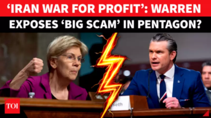 Senator Warren Accuses Hegseth of Insider Trading in Iran War Hearing