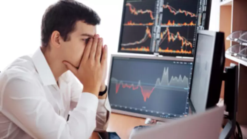 Sensex Drops 394 Points, Nifty Near 23,450 on Global Selloff, Inflation Fears