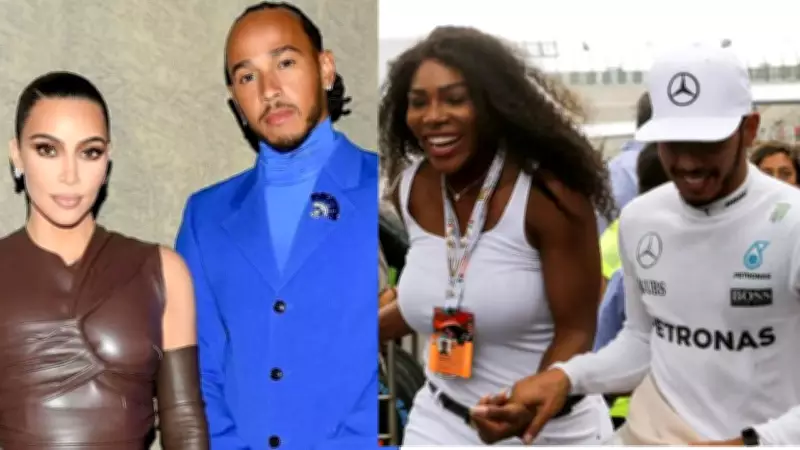 Serena Williams Supports Lewis Hamilton as Kim Kardashian Skips Miami GP