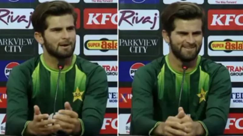Shaheen Afridi Mistakes Journalist's Name for Eid Greeting