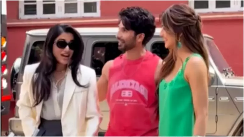 Shahid Kapoor's playful dig at Rashmika Mandanna ends controversy at Cocktail 2 event
