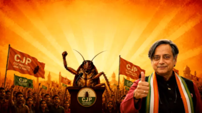Shashi Tharoor Says 'Cockroach Janata Party' Reflects Youth Anger in India