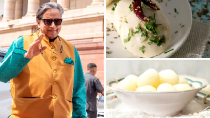 Shashi Tharoor's Witty Take on Rasgulla vs Idli Debate Goes Viral