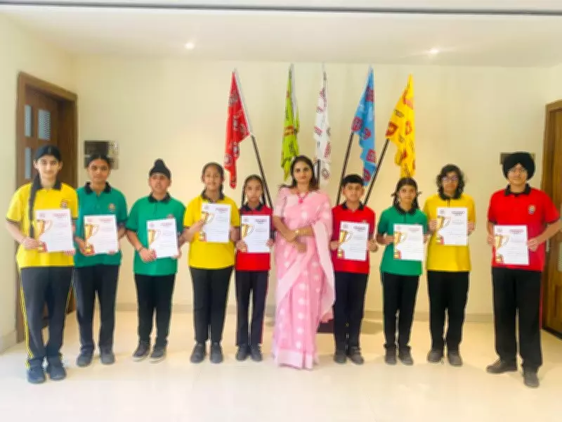 Shemrock World Ropar Hosts Intra-School Declamation Contest