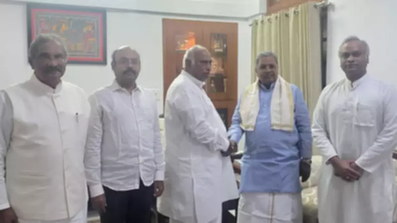 Siddaramaiah Introduces Son Yathindra to Rahul Gandhi, Seeks Role in New Govt