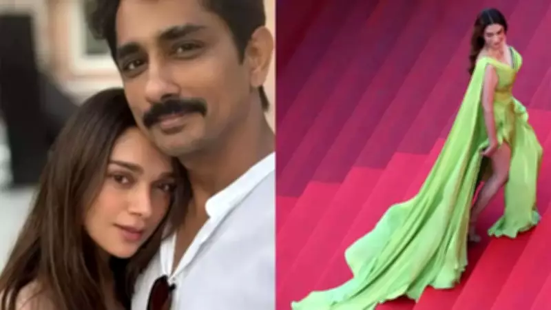 Siddharth Praises Aditi Rao Hydari's Stunning Cannes 2026 Look