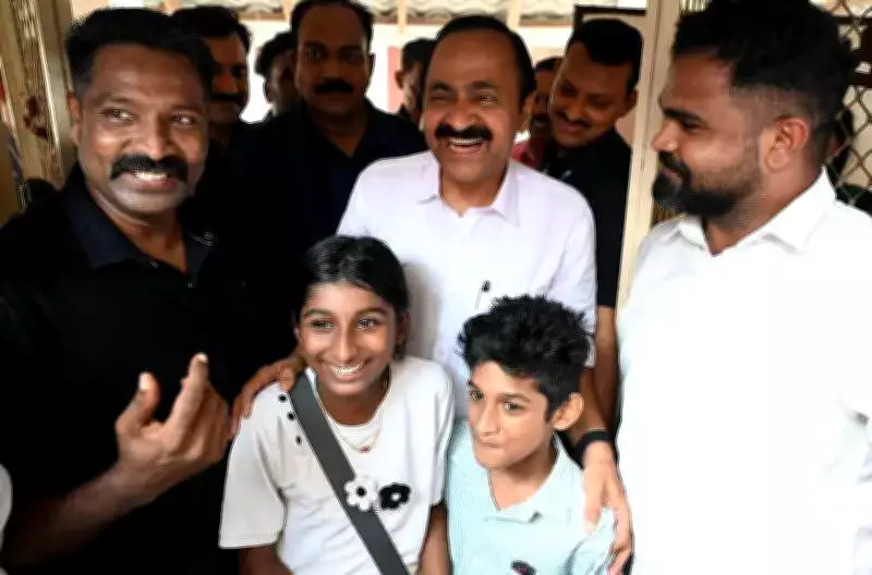 Silence to Celebration: Satheesan's Cantonment House Awaits CM Announcement