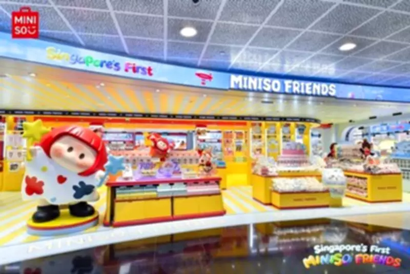 Singapore's First Miniso Friends Store Opens at VivoCity with Yoyo Exhibition