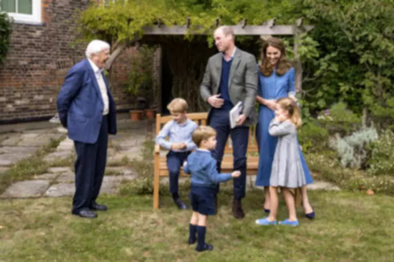Sir David Attenborough Gave Prince George a Megalodon Tooth Fossil