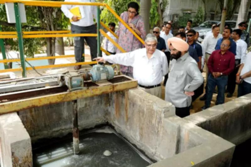 Sirsa Reviews Okhla CETP to Boost Yamuna Clean-Up in Delhi