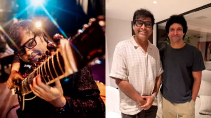 Sitarist Purbayan Chatterjee on Farhan Akhtar, The Beatles, and Pandit Ravi Shankar