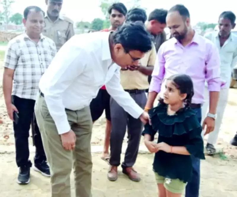 Six-year-old's video prompts road repair in UP's Lakhimpur Kheri