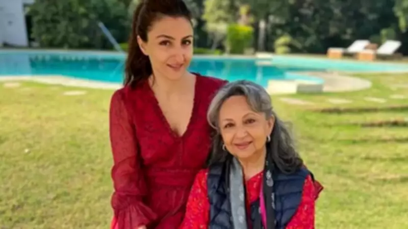 Soha Ali Khan Opens Up About Mother Sharmila Tagore's Lung Cancer Diagnosis