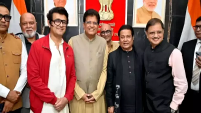 Sonu Nigam, Anup Jalota Meet Piyush Goyal for 'Sangeet Dwar' Music Licensing Platform