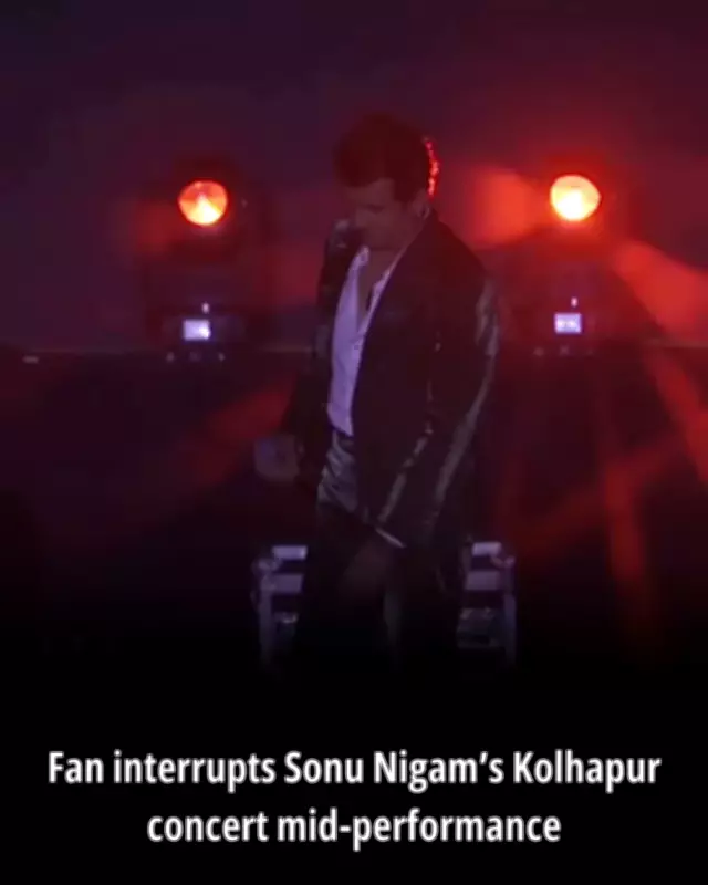 Sonu Nigam Interrupted Mid-Performance at Kolhapur Concert