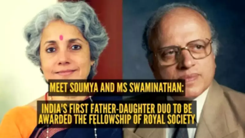 Soumya Swaminathan Elected Fellow of Royal Society, Joins Father MS Swaminathan