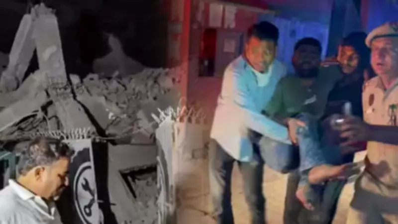 South Delhi Building Collapse: Massive Rescue Op, Several Feared Trapped