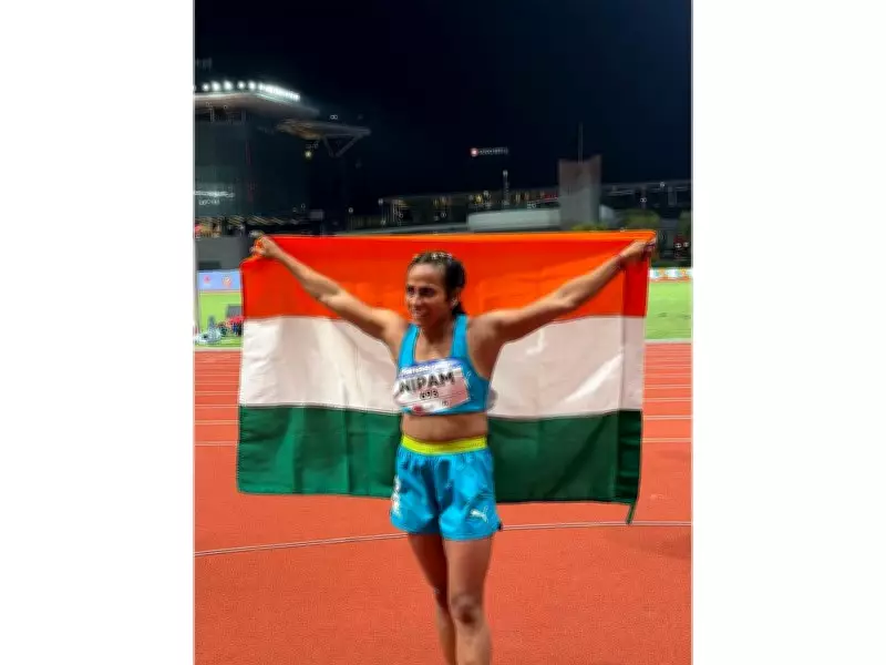 Sprinter Nipam Wins Bronze in 100m on Hong Kong Debut