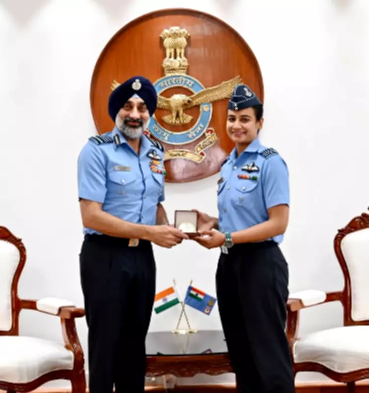 Squadron Leader Saanya Becomes IAF's First Woman Category A Flying Instructor