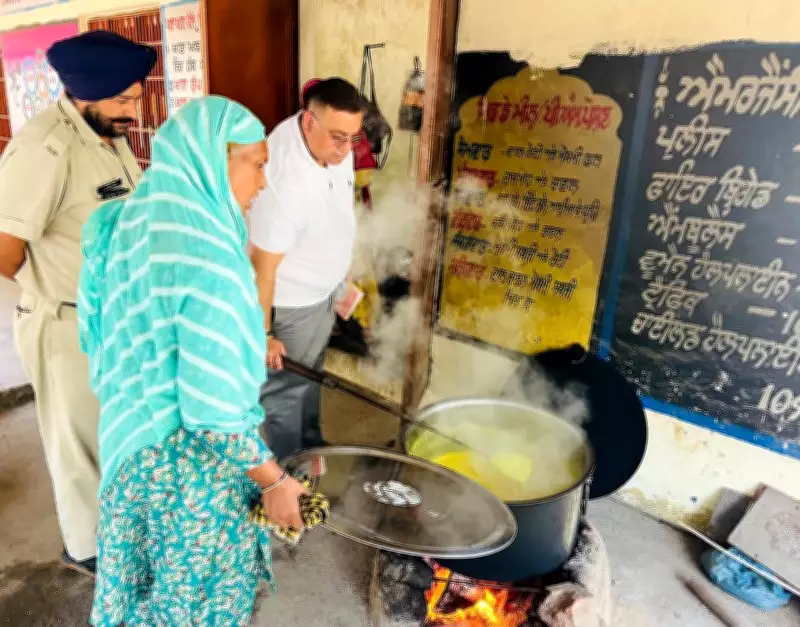 State Food Commission Member Inspects Mid-Day Meals at Schools in Amritsar