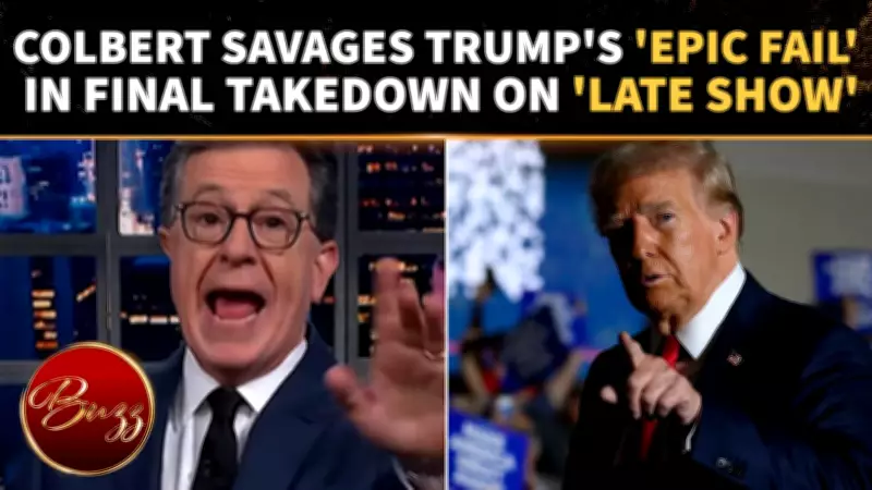 Stephen Colbert Torches Trump in Brutal Monologue Ahead of 'The Late Show' Finale