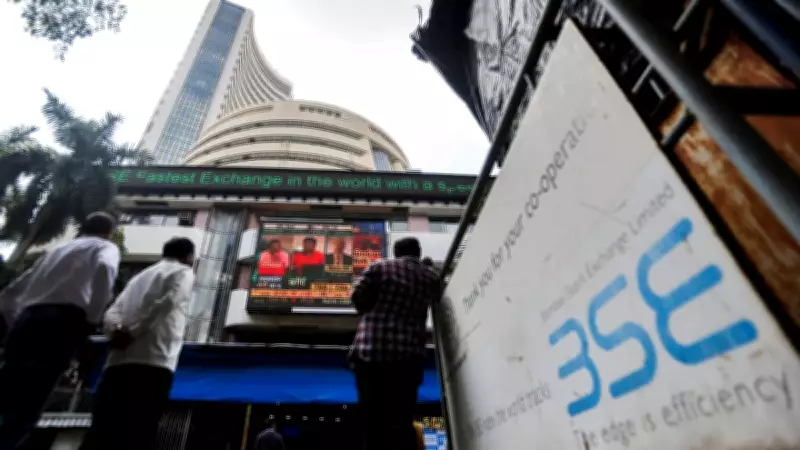 Stock Markets Turn Flat in Volatile Trade Amid Mixed Global Cues