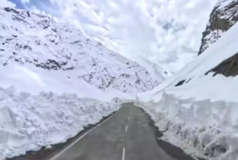Strategic Darcha-Shinkula Road Reopened for Vehicular Traffic