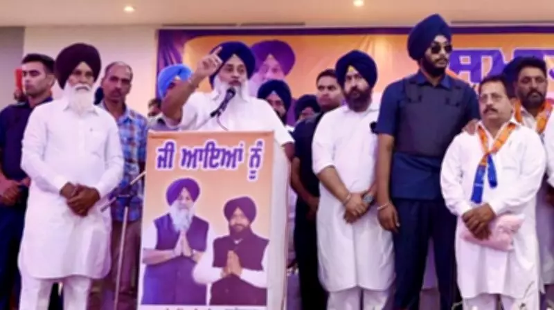 Sukhbir Singh Badal Warns Punjab Slipping Into Anarchy, No One Safe