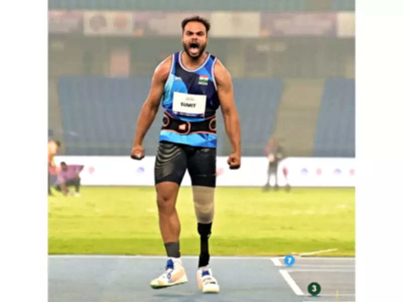 Sumit Antil Shines on Final Day of 8th Indian Open Para Athletics International Championship