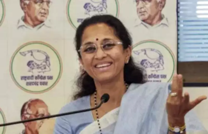 Supriya Sule's Car Grazed by SUV on Expressway, She Escapes Unhurt