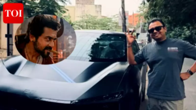 Suriya Gifts Mahindra BE6 Batman Edition Car to Cinematographer GK Vishnu