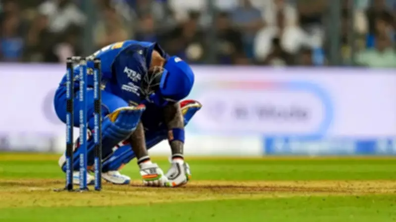 Suryakumar Yadav Out for Duck as MI Struggle vs RCB in IPL 2026