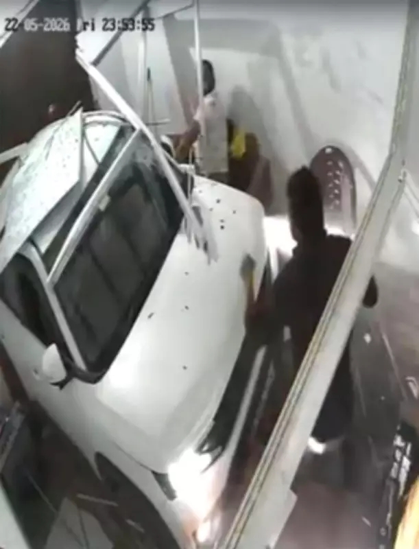 SUV Rams Into Property Office in Palwal, Three Injured