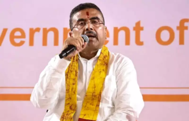 Suvendu Adhikari Announces Civic Polls in Howrah, Bally, Durgapur After Pujas