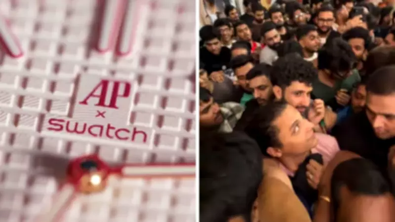 Swatch Royal Pop Launch Chaos Goes Viral: Store Ransacked, Fans Fight Over Watches