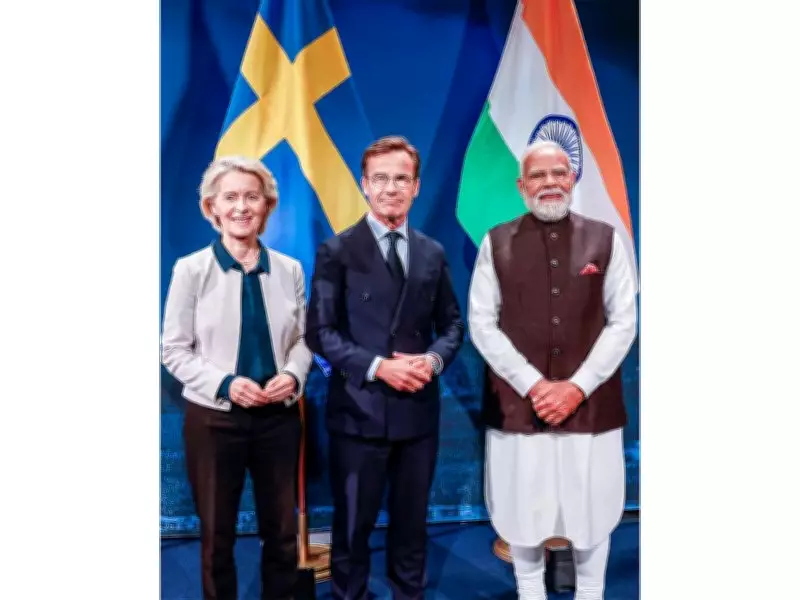Swedish PM Kristersson Calls India-EU FTA 'Beginning of New Journey'